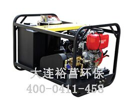 青島燃油驅動工業(yè)級高壓冷熱水清洗機